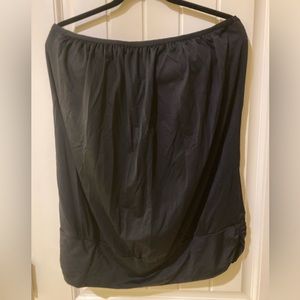 Strapless Blouson Swim Top